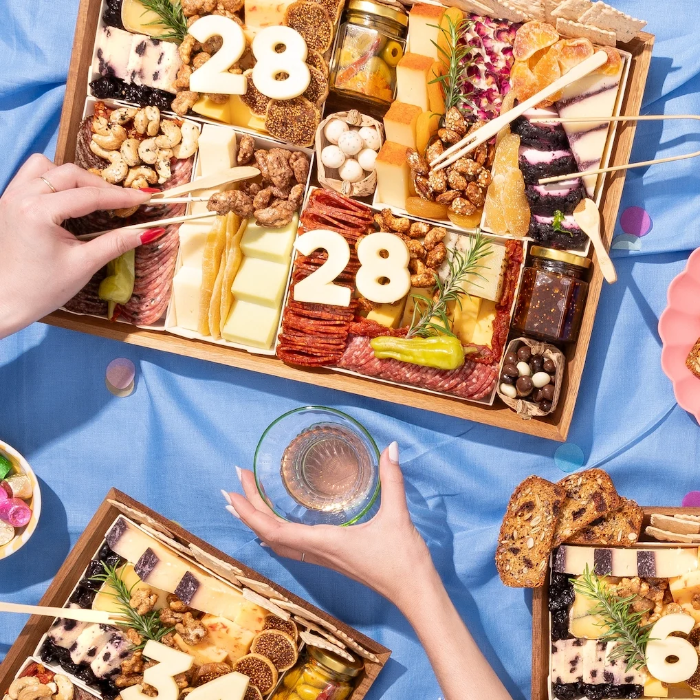 Birthday Large Cheese & Charcuterie Board - E-Gift - Image 2
