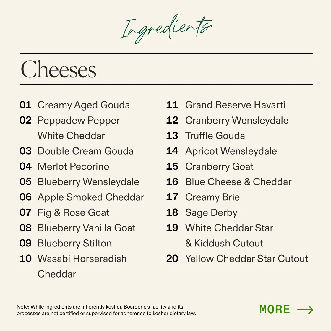 Jewish Holiday Large Cheese Board (No Meat) - Image 4