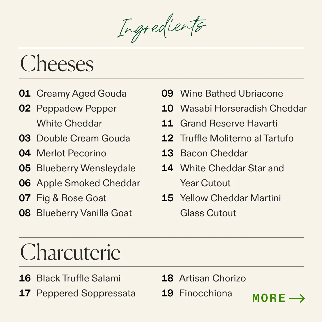 New Year's Large Cheese & Charcuterie Board - Image 3