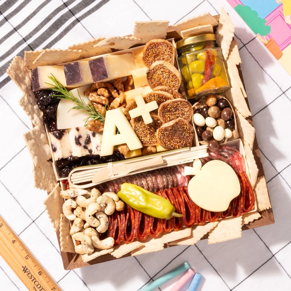 Teacher Appreciation Classic Cheese & Charcuterie Board - E-Gift