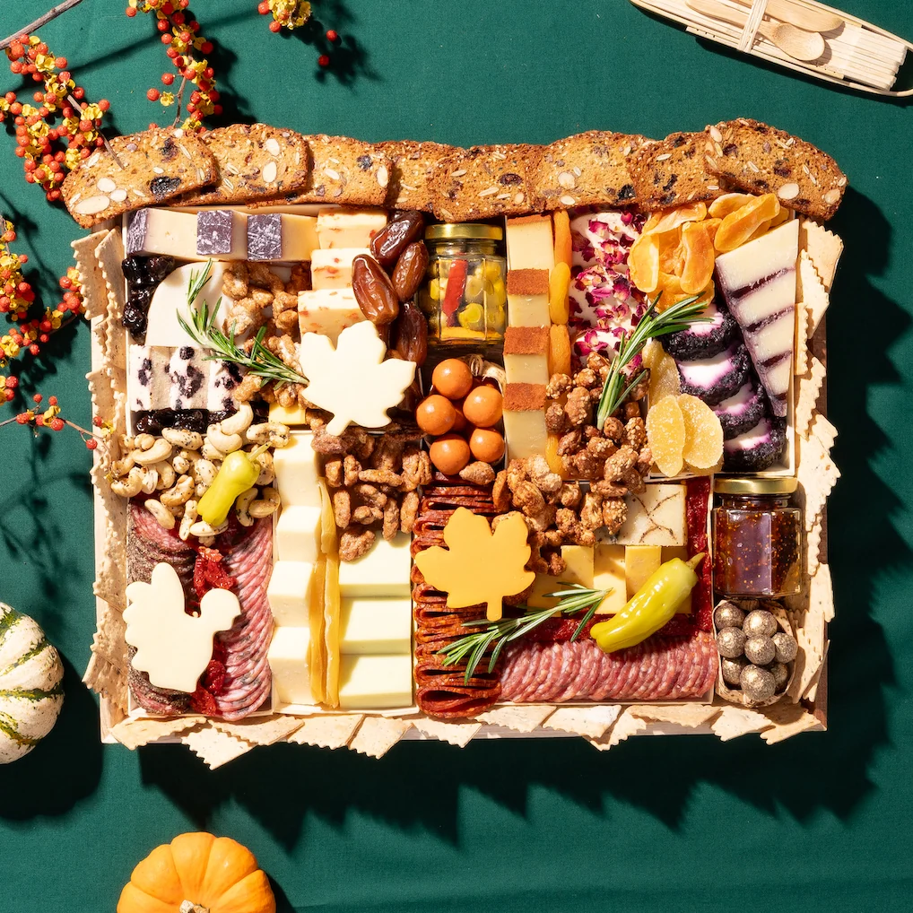 Thanksgiving Large Cheese & FALLcuterie Board - E-Gift
