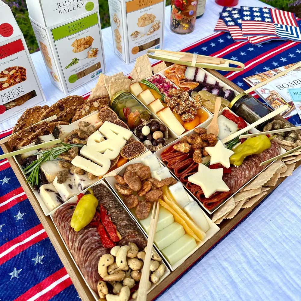 4th of July Large Cheese & Charcuterie Board - Image 3